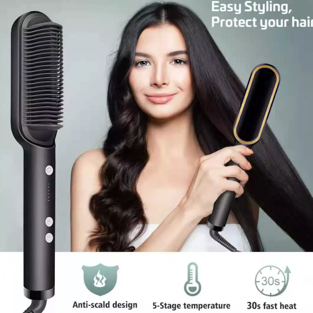 Electric Hair Straightening Comb