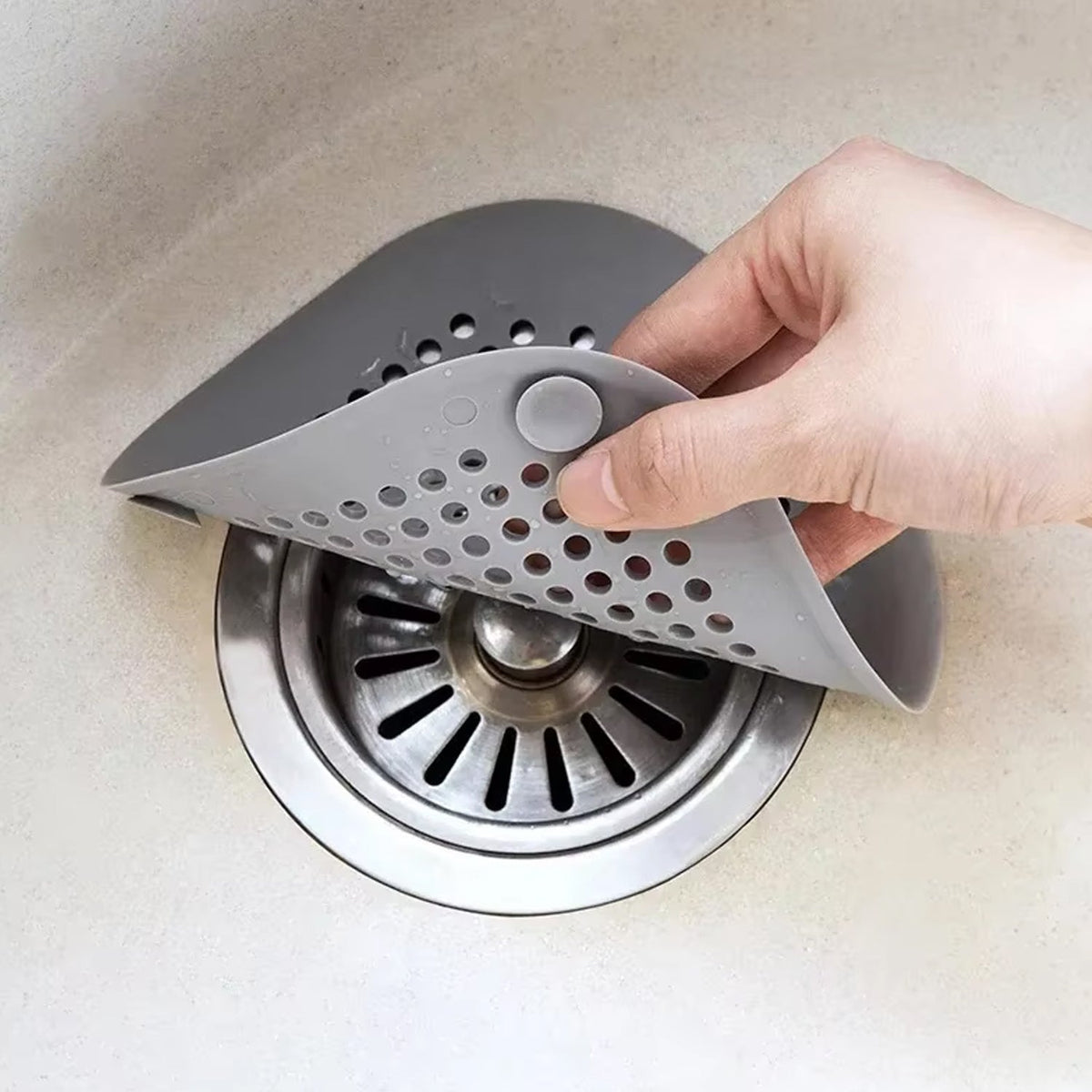 Silicone Floor Drain Cover – Anti-Clog Hair Catcher & Odor Stopper