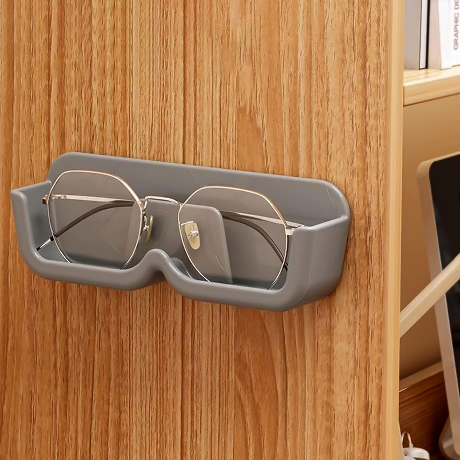Wall-Mounted Sunglasses & Accessories Holder – Self-Adhesive Storage Rack