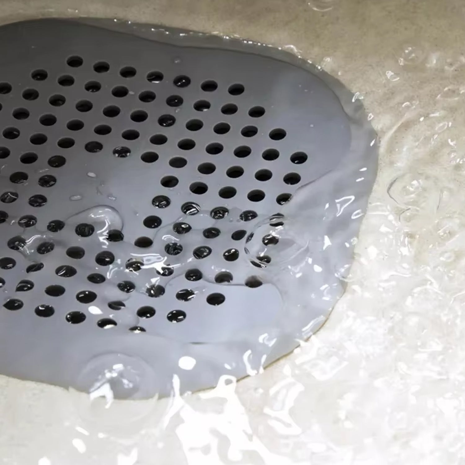 Silicone Floor Drain Cover – Anti-Clog Hair Catcher & Odor Stopper