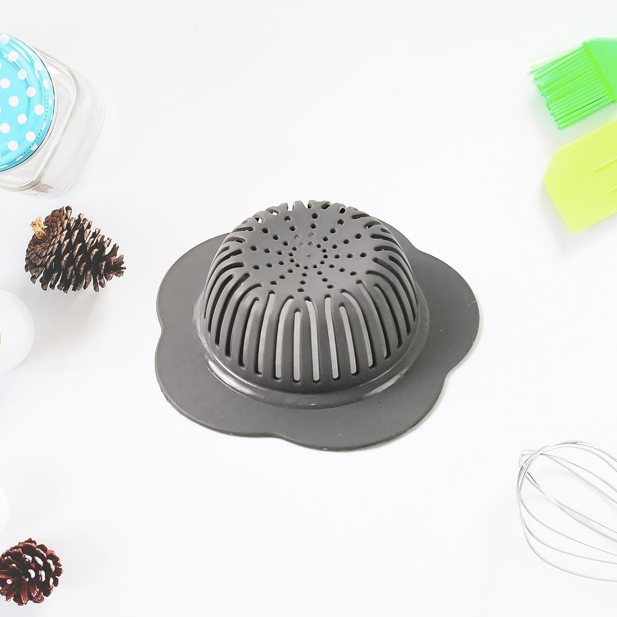 Premium Silicone Sink Strainer – Kitchen Drain Protector