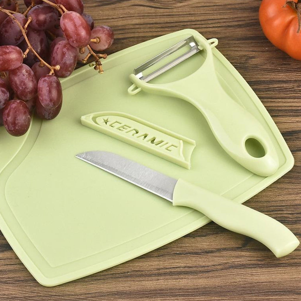Ceramic Knife & Peeler Set – Premium Kitchen Companion