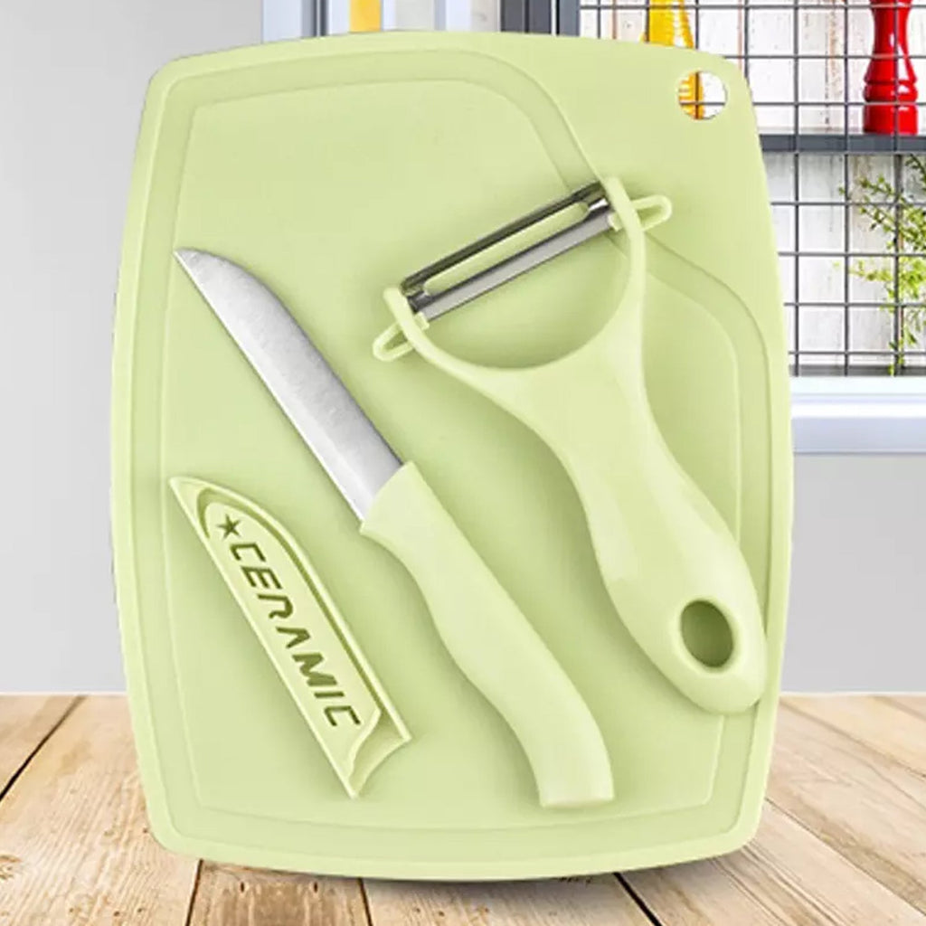 Ceramic Knife & Peeler Set – Premium Kitchen Companion