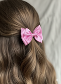 ✨ Satin Bow Hair Clip – Elegant &amp; Feminine Accessory ✨
