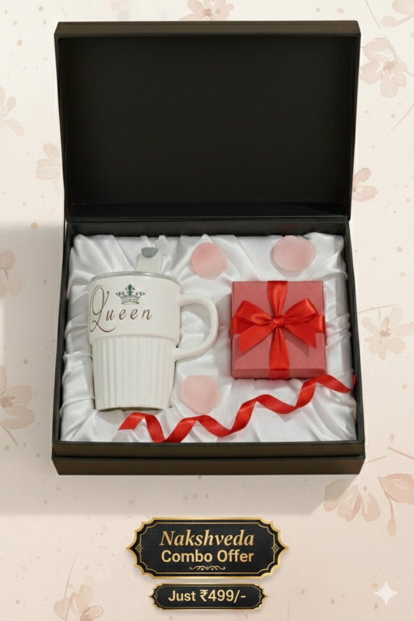 Nakshveda Queen Mug Combo Gift Set-Special Offer 👑