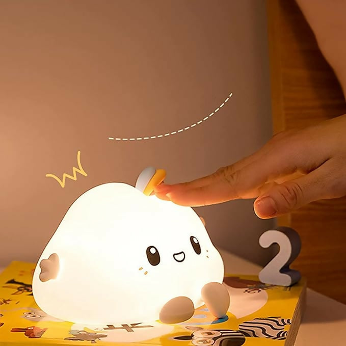 Cute Cloud-Shaped Silicone Night Light