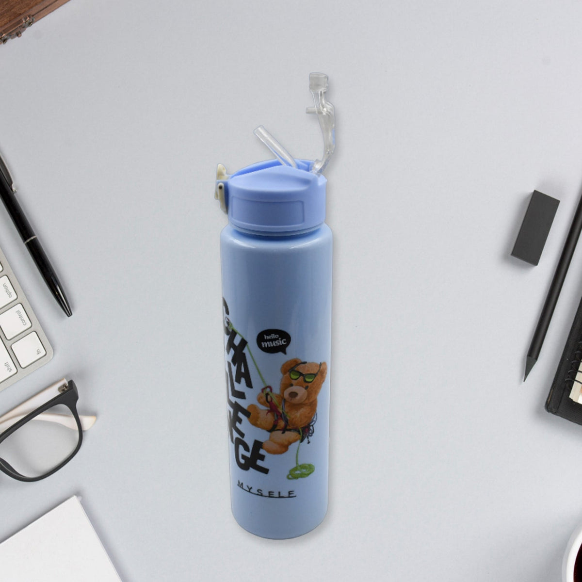 💧 HydroMate™ Black Water Bottle Set – 3 Sizes for Every Lifestyle 🖤✨