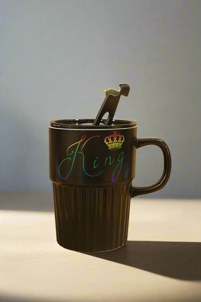 👑 Nakshveda King & Queen Mug Combo 👑