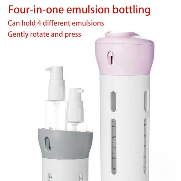 ✈️💧 TravelMate™ 4-in-1 Refillable Travel Bottle 🧴✨