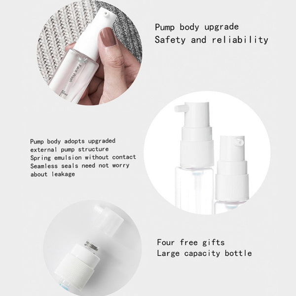 ✈️💧 TravelMate™ 4-in-1 Refillable Travel Bottle 🧴✨