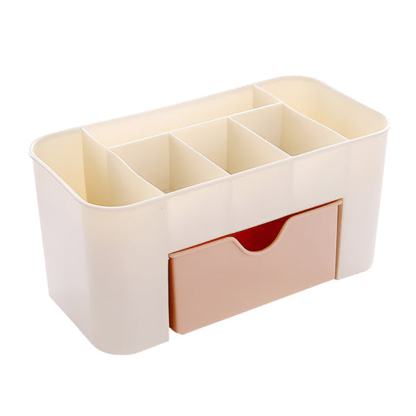 Multi-Functional Cosmetic Storage Organizer with Drawer – Elegant & Practical Skincare & Makeup Holder
