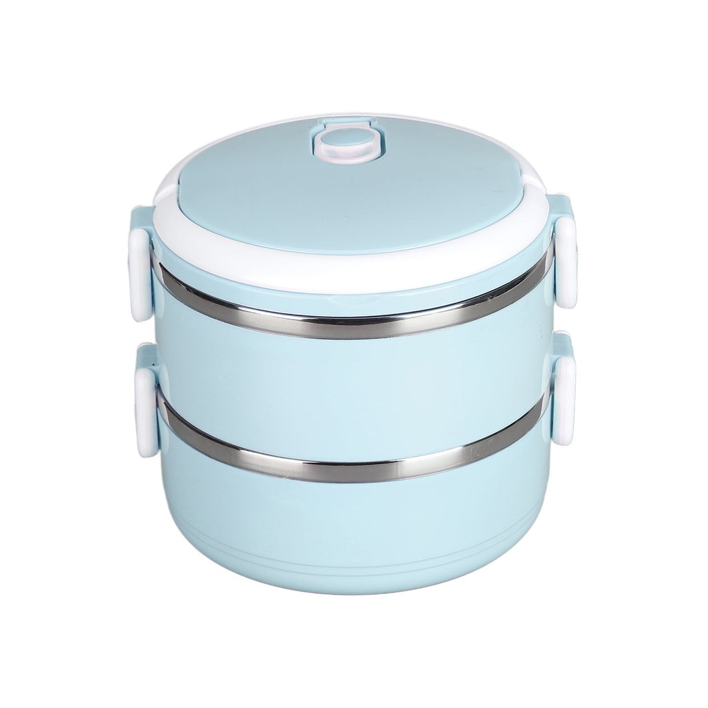Double-Layer Stainless Steel Lunch Box – Leak-Proof & Portable 🍱