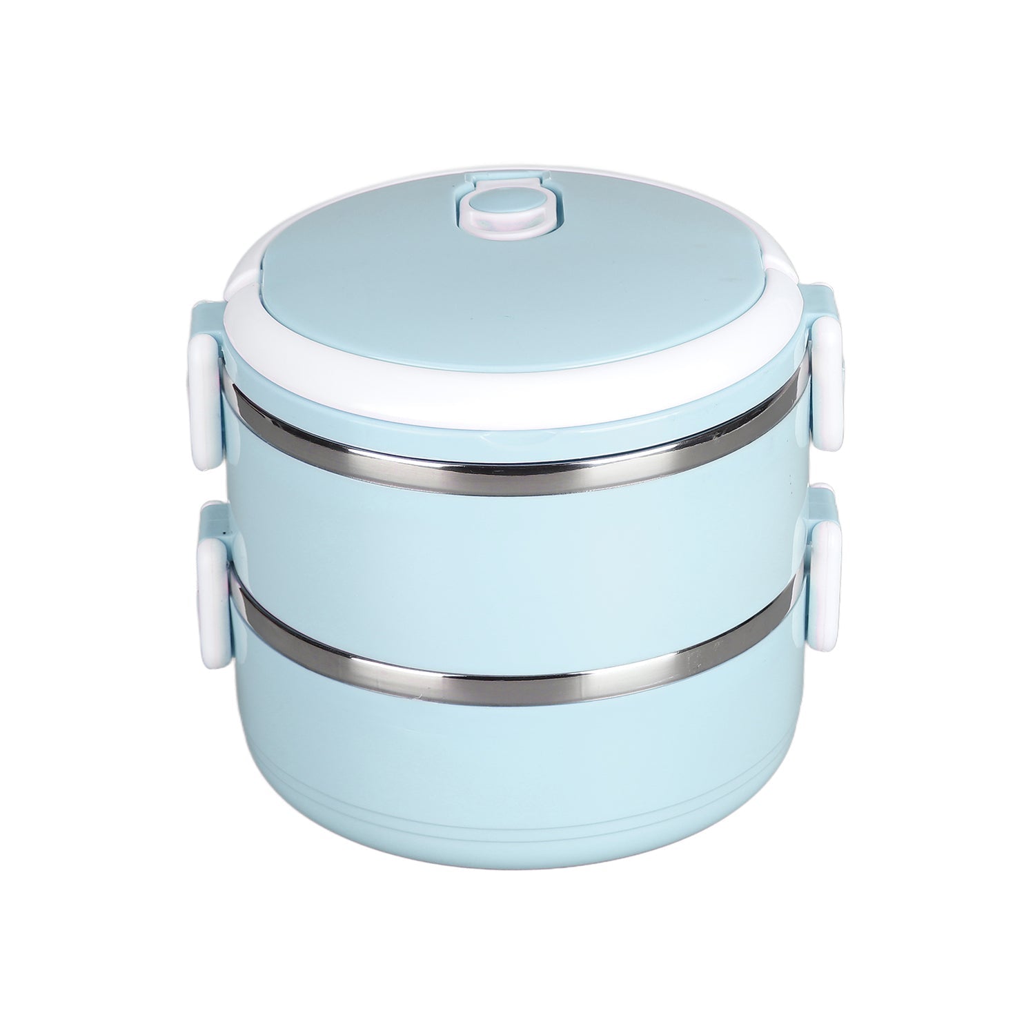 Double-Layer Stainless Steel Lunch Box – Leak-Proof & Portable 🍱