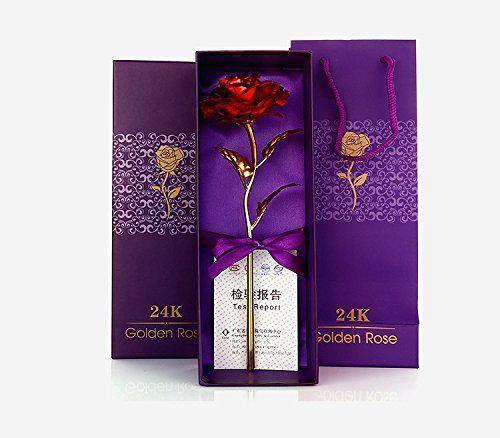 Valentine’s Luxury Rose & Couple Ring Gift Set 🌹💍