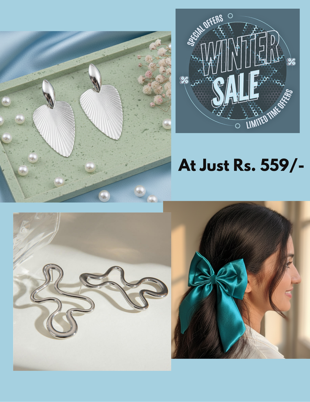 ❄️ Nakshveda Winter Glam Combo Sale ❄️