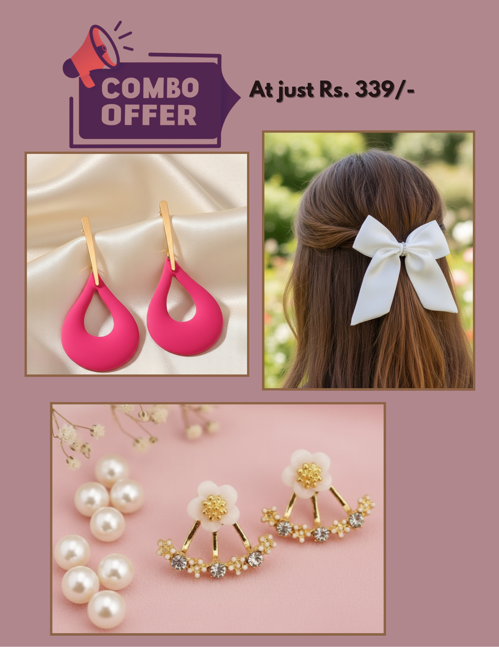 ✨ Nakshveda Chic & Pop Combo ✨