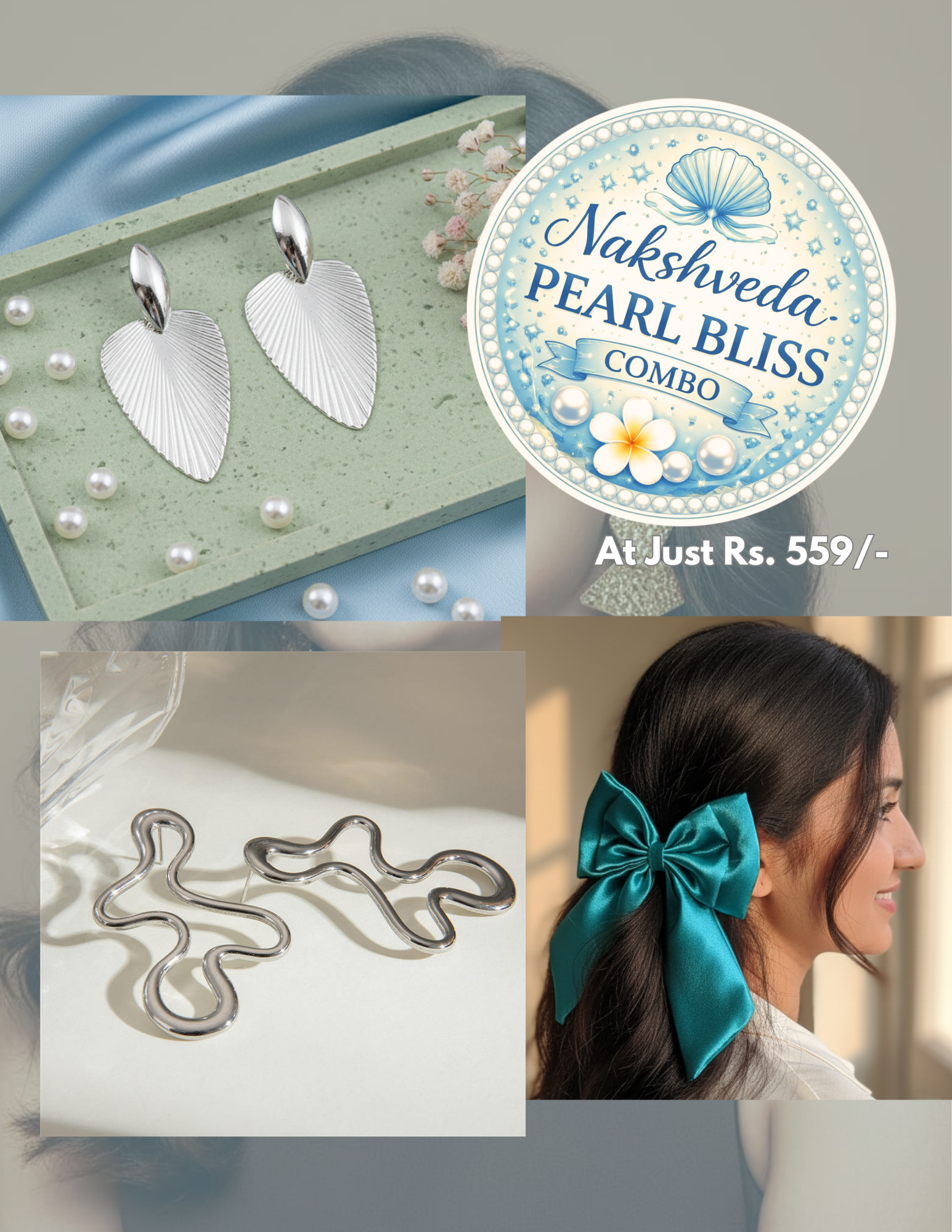 💎 Nakshveda Glam Combo Sale – Trendy Accessories at Special Price 💎