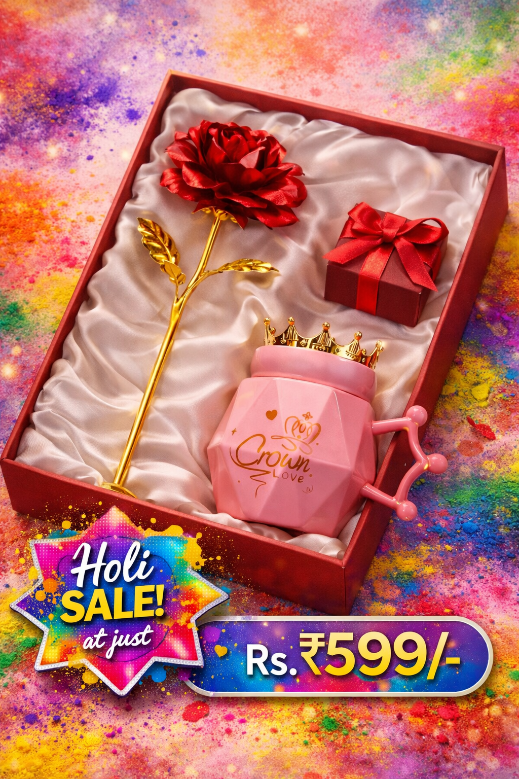 Special Crown Love Mug Gift Set