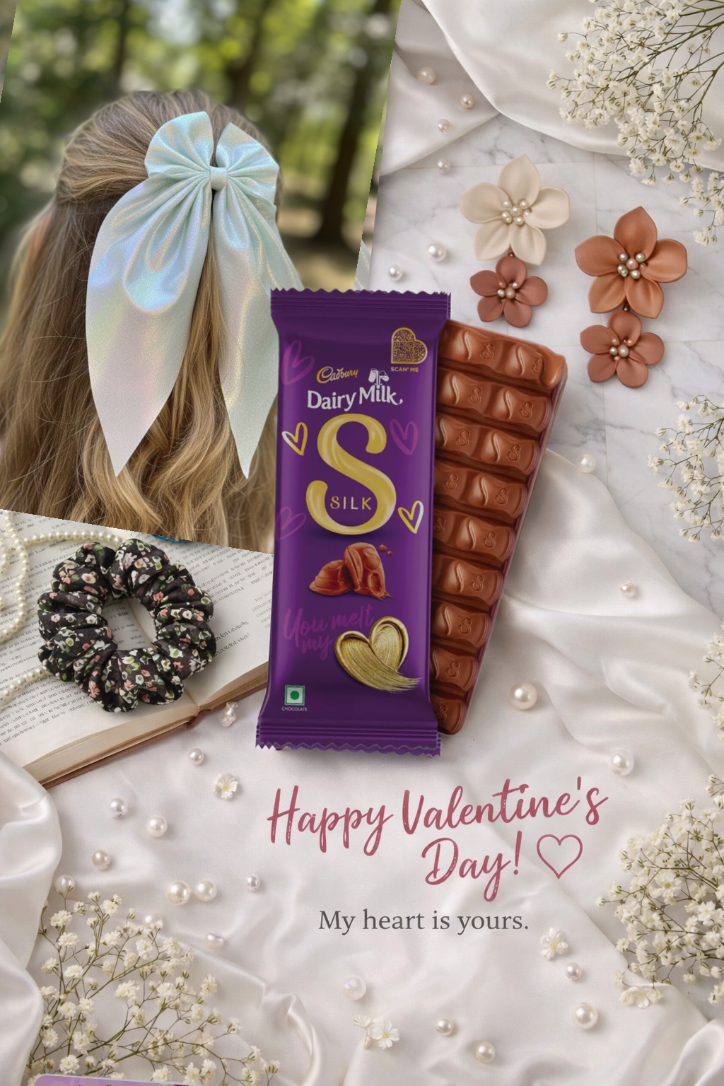 Cadbury Dairy Milk Silk Valentine Special Gift Combo 💝🍫