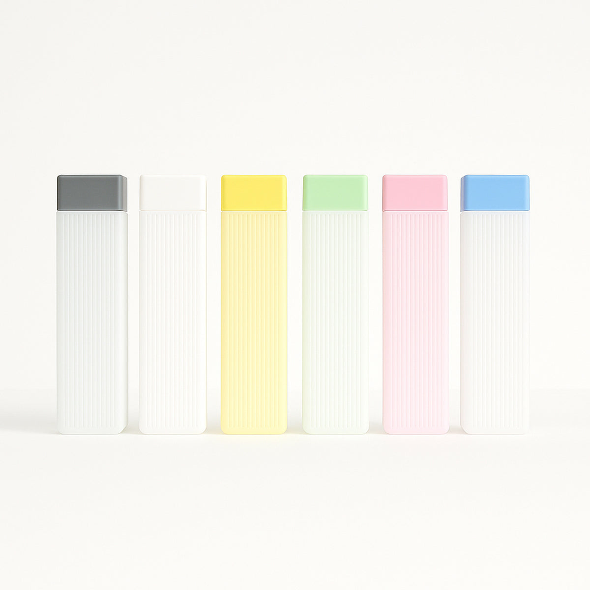 Plastic Leakproof Hydration Water Bottles (6 In 1)