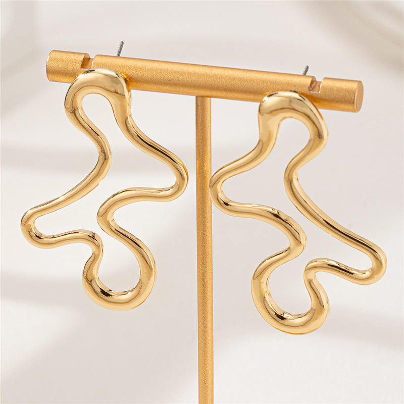 Molten Flow Statement Earrings