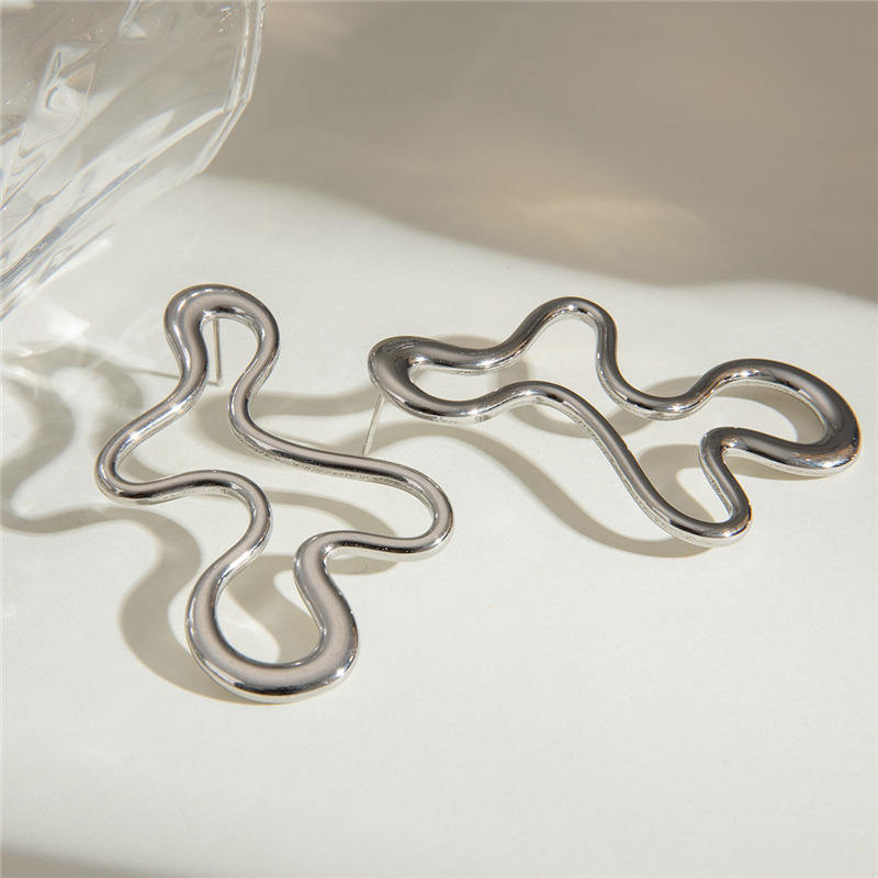 Molten Flow Statement Earrings