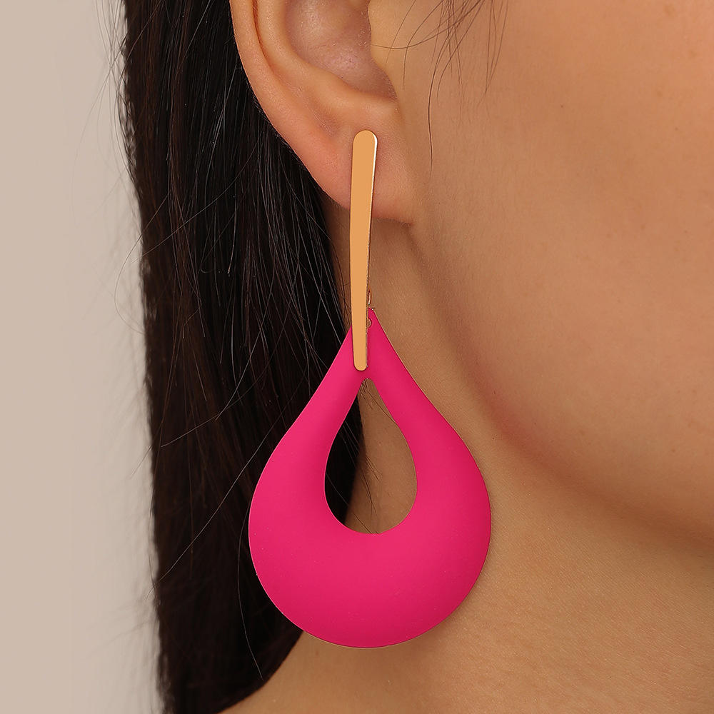 Bold Teardrop Statement Earrings