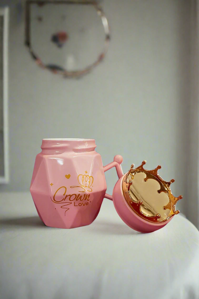 Valentine’s Special Crown Love Mug Gift Set With Surprise  💝