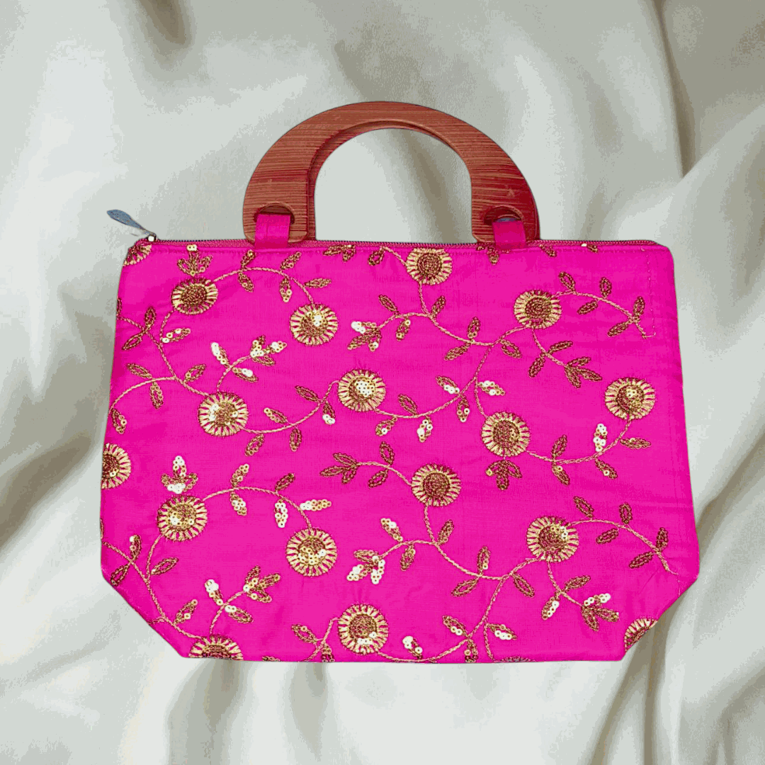 Elegant Embroidered Handbag