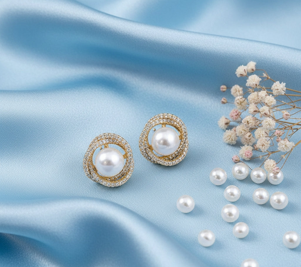 ❄️ Nakshveda Winter Pearl Charm Combo ❄️