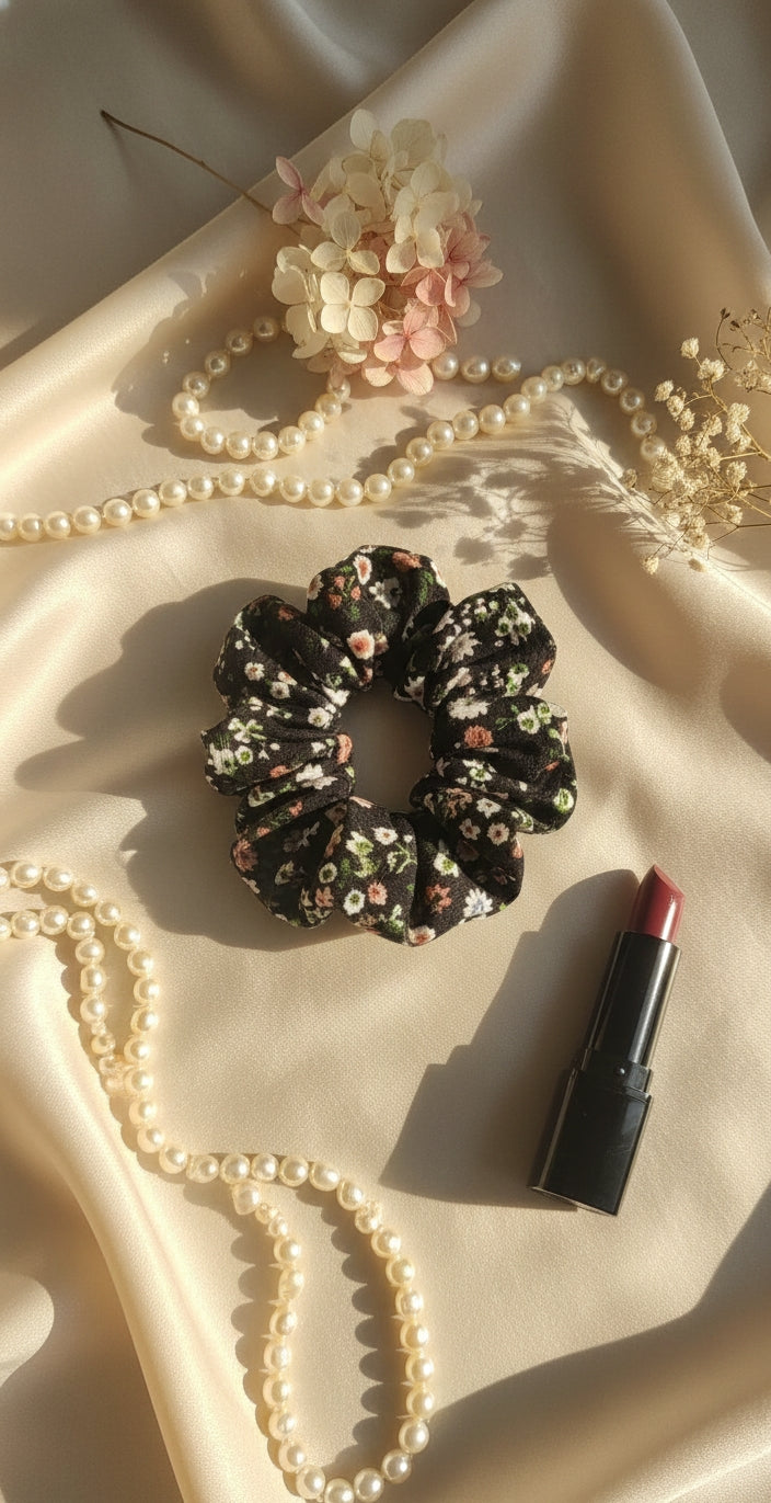 ✨ Stylish Satin Scrunchie Combo Set ✨