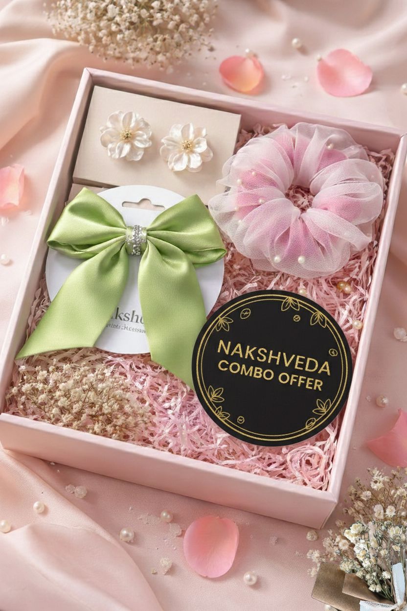 Nakshveda Romantic Bliss Gift Combo 💝 – Love Surprise Set