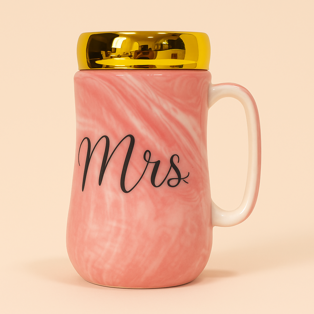 💖 Mrs. Royal Ceramic  Mug – The Queen’s Touch 👑☕