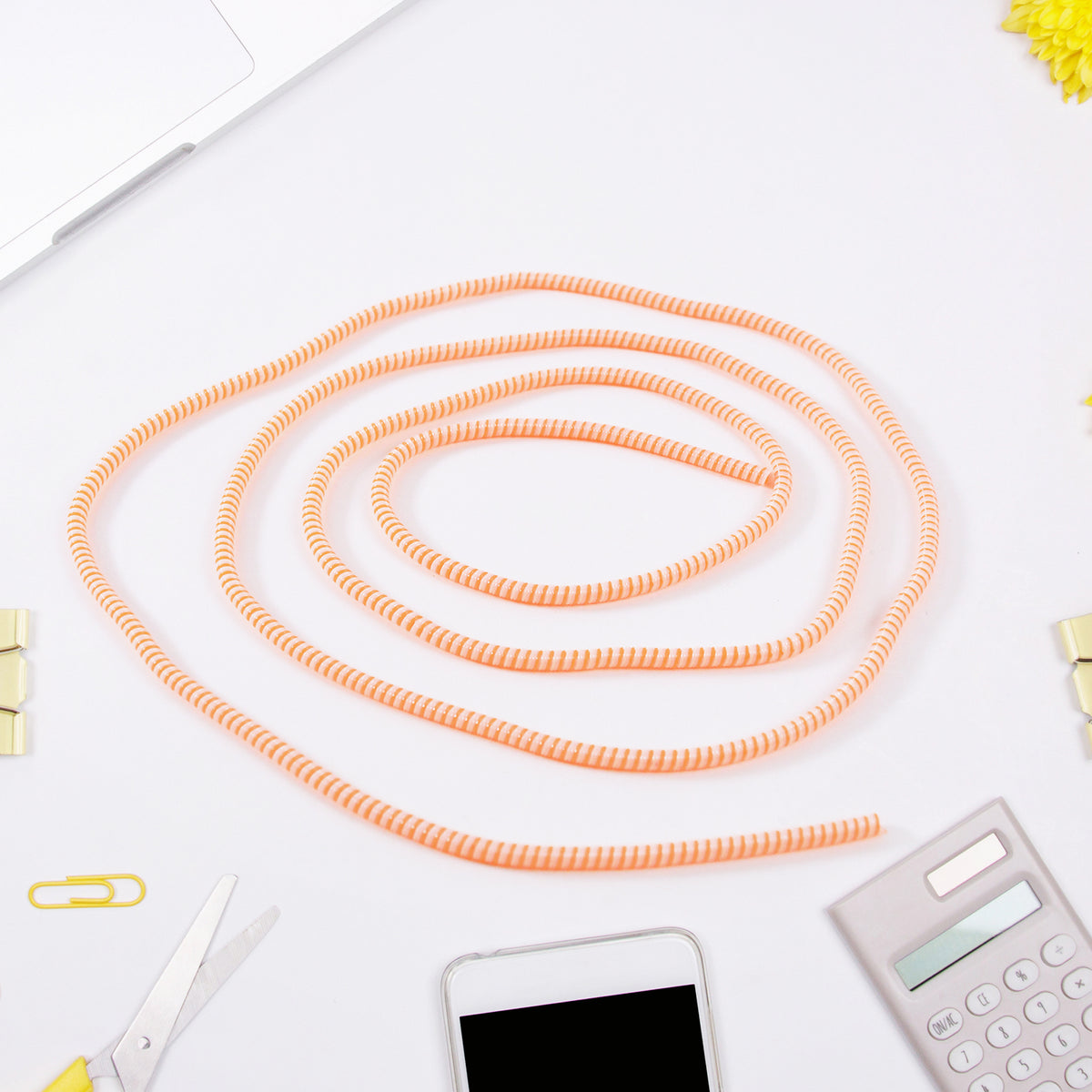 Flexible Spiral Cable Protector Sleeve (1 Pc)