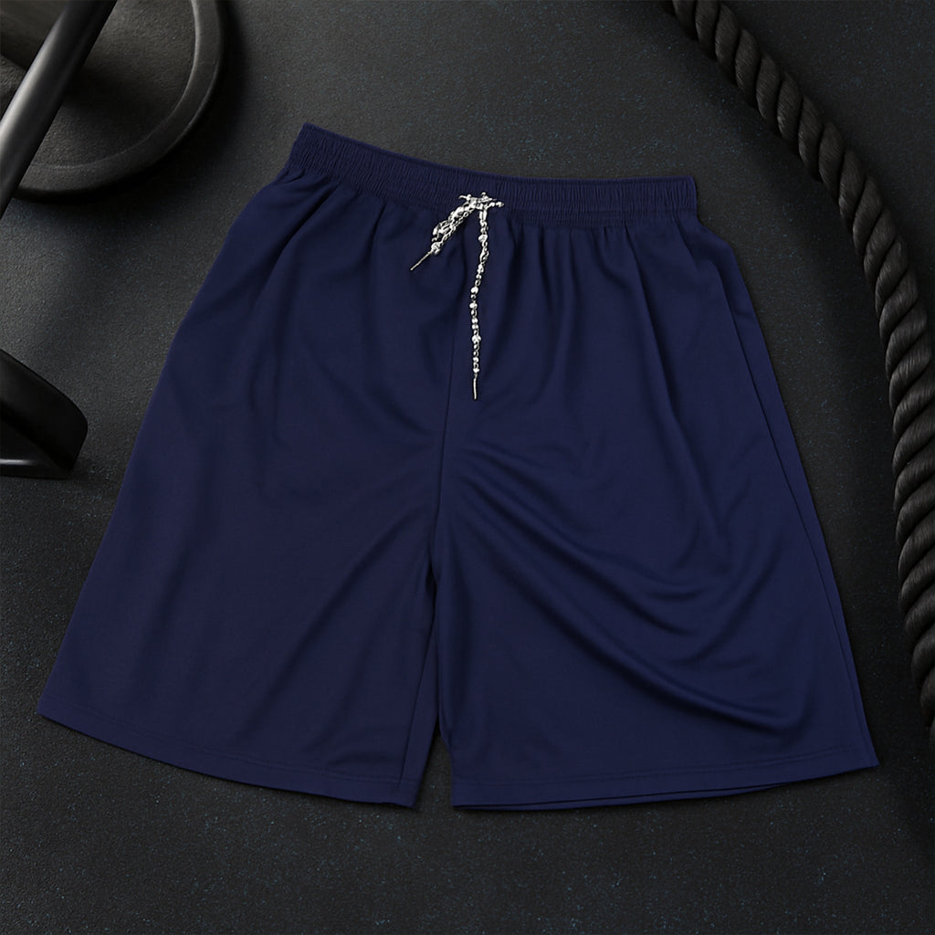 Mens Sports Shorts With Side Stripe (Medium 1 Pc)