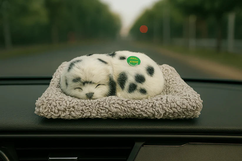 Realistic Sleeping Pet Plush Toy – Lifelike & Adorable 🐾💤