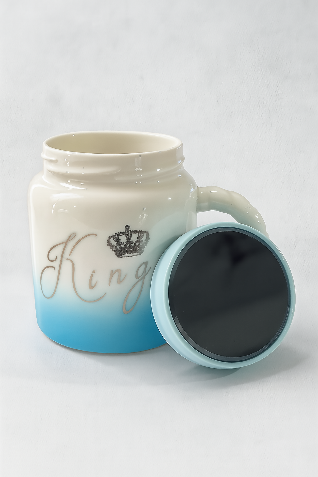 👑 King Smart Mirror Mug – Rule Every Sip ☕⚡