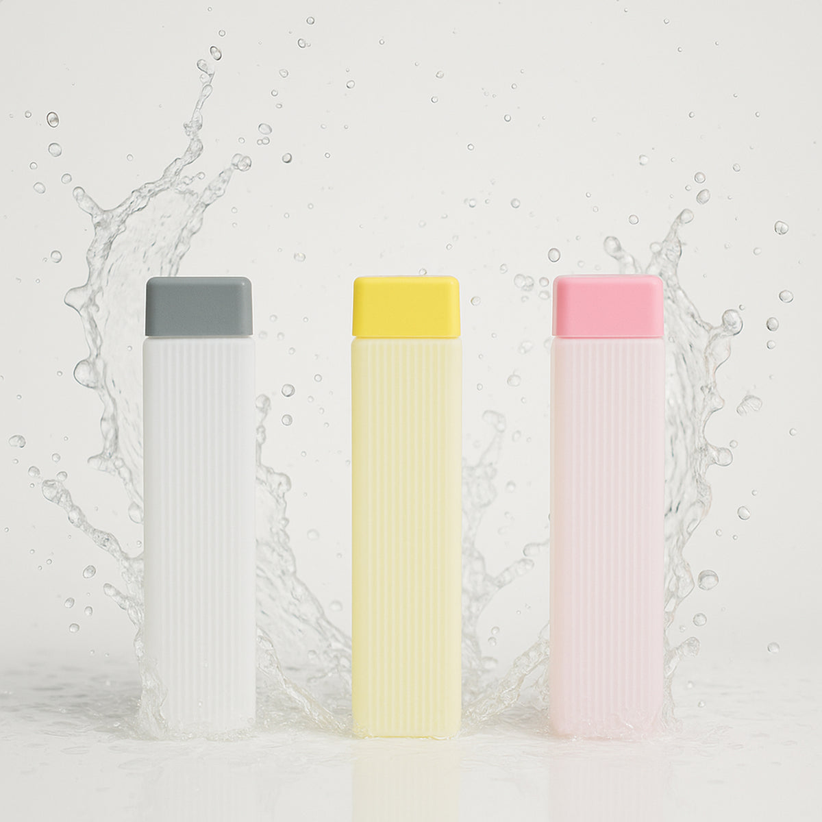 Plastic Leakproof Hydration Water Bottles (6 In 1)