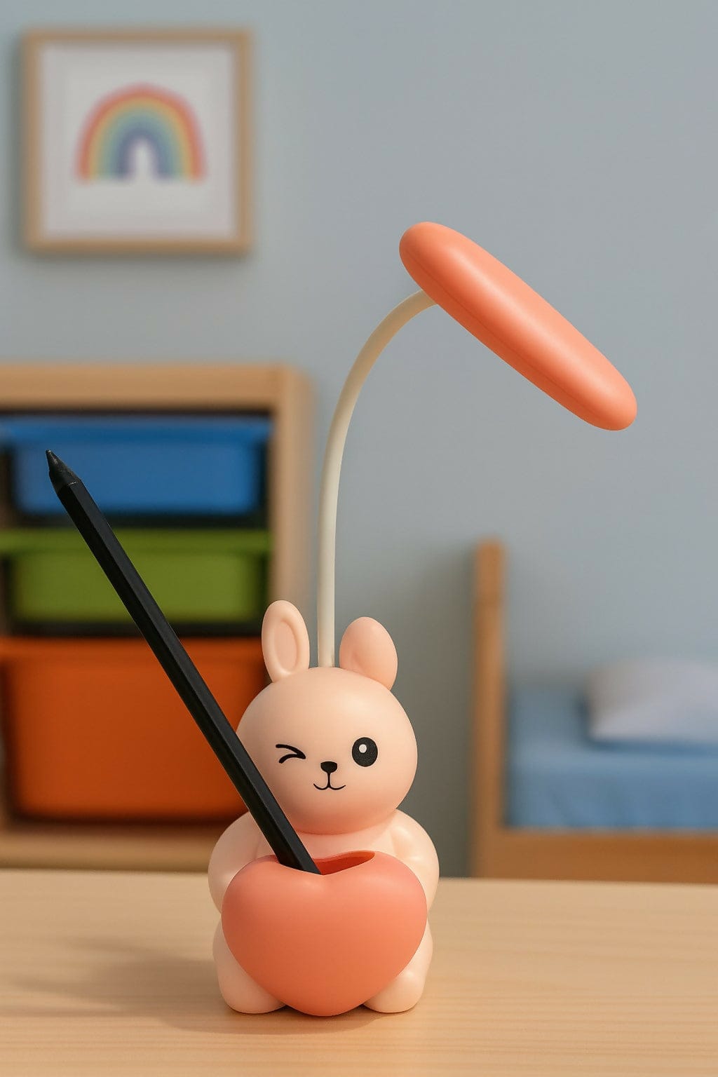 🧡 Honey Bunny Heart Glow Lamp™ 🐰💖