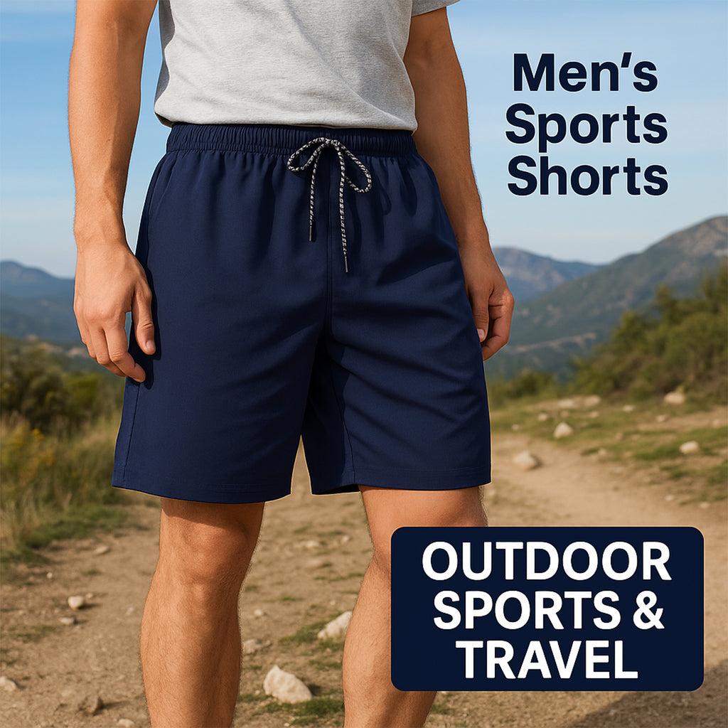 Mens Sports Shorts With Side Stripe (Medium 1 Pc)