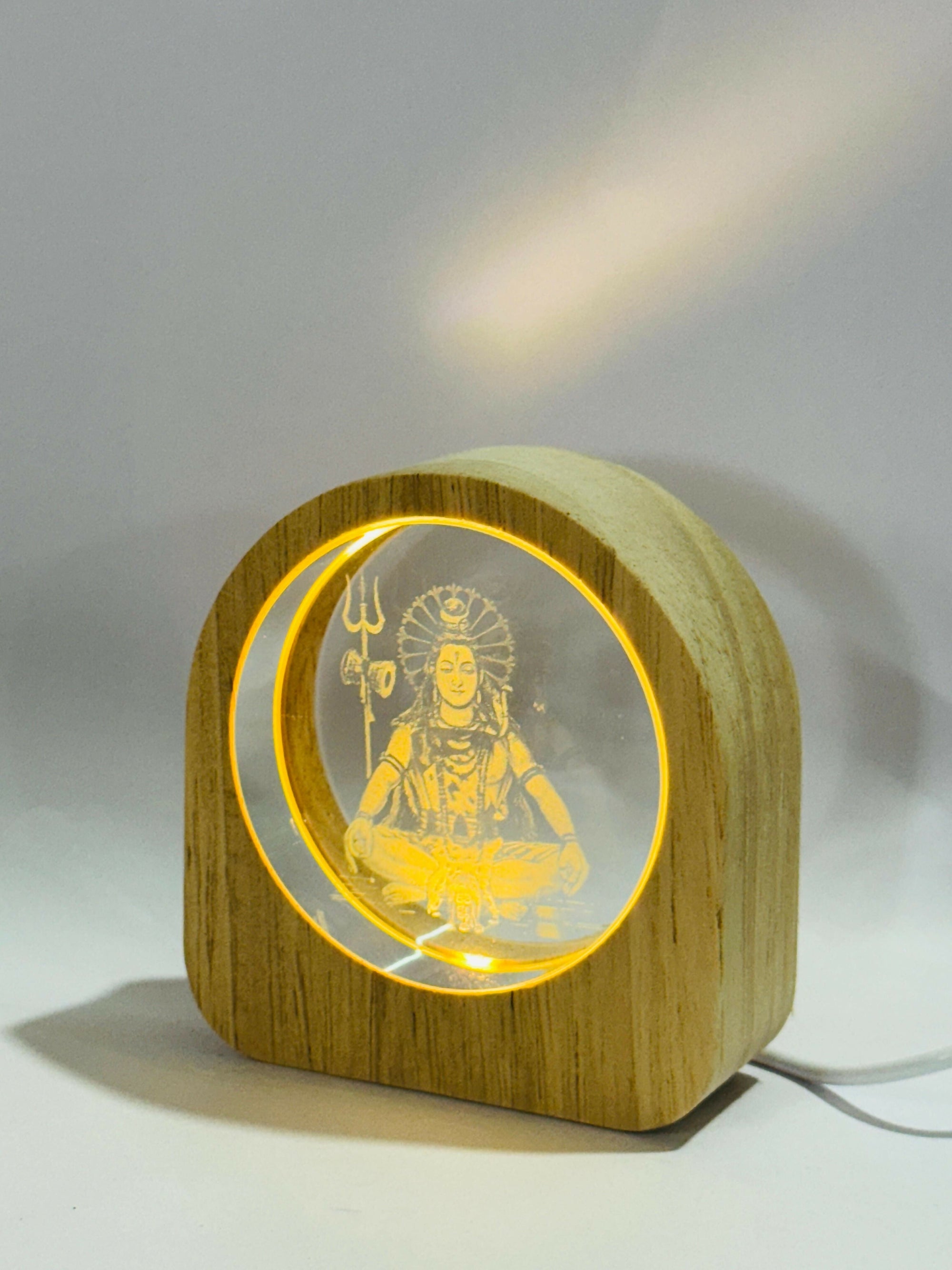 🕉️✨ DivineGlow™ Mahadev LED Night Lamp 🌟🙏