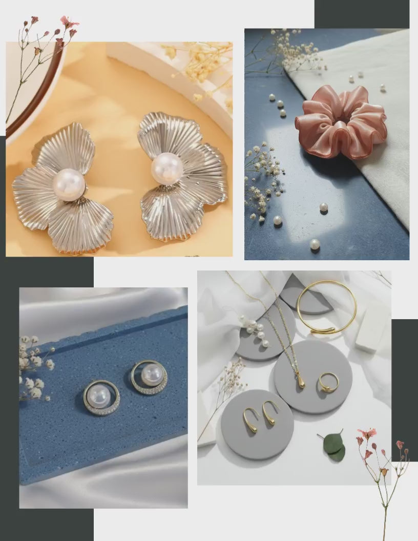 ✨ Nakshveda Golden Pearl Luxe Combo ✨