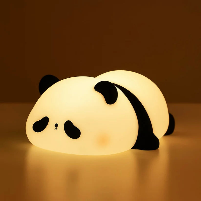Adorable Panda Silicone Night Lamp with 30-Minute Timer