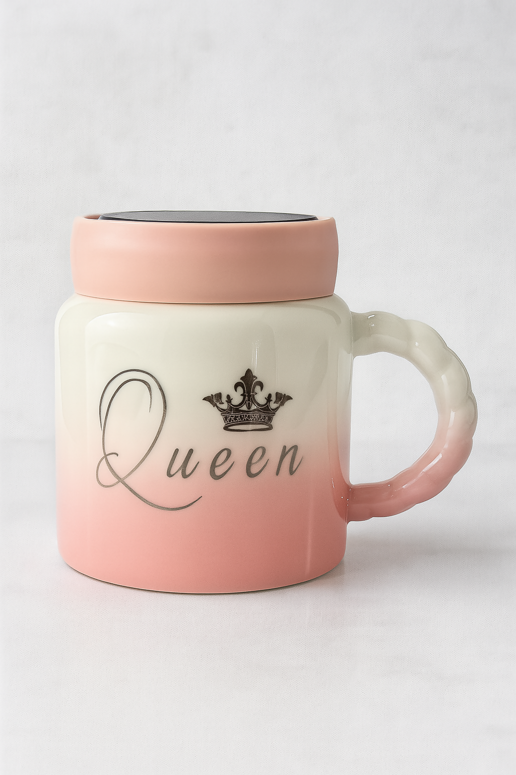 👑 Queen Smart Mirror Mug – Sip with Royal Elegance ☕💖